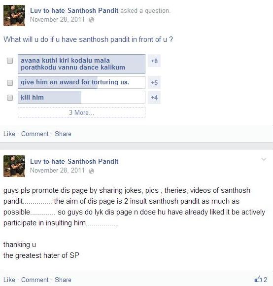 Santosh Pandit - Hate Club - Facebook