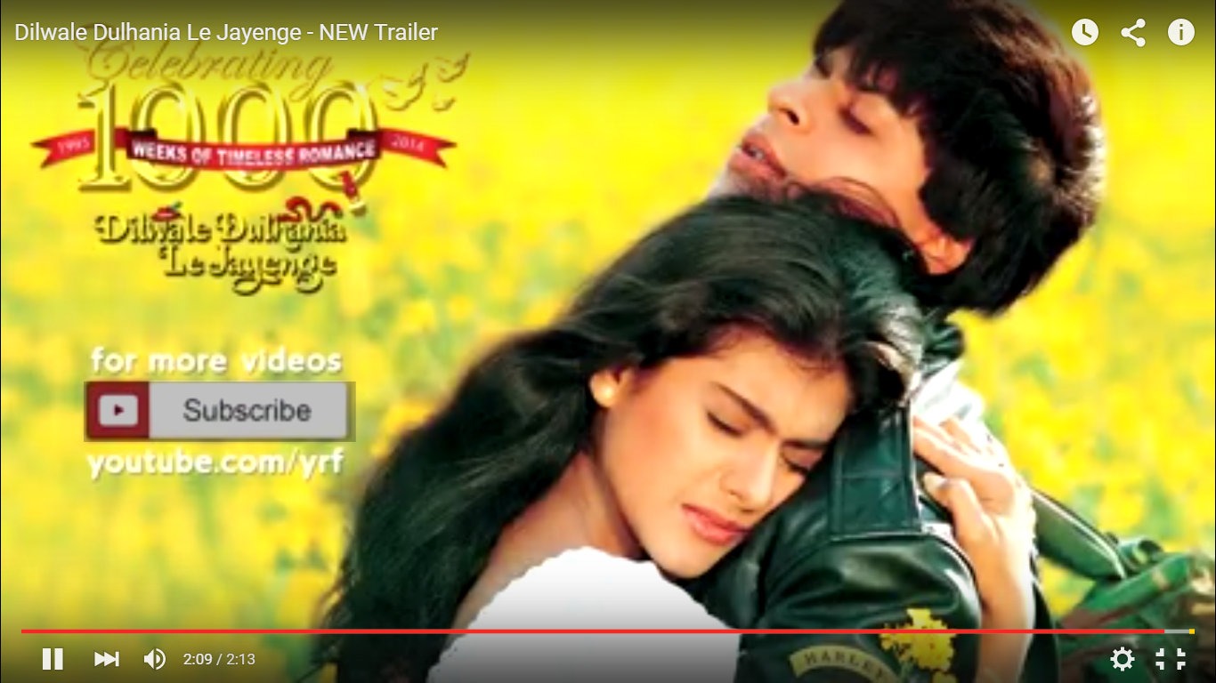 Media Player For_Dilwale Dulhania Le Jayenge